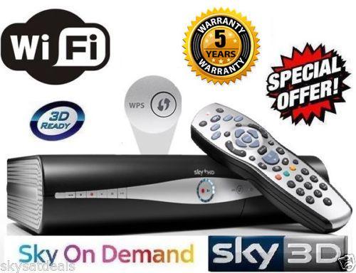 Sky plus box - hd, wifi